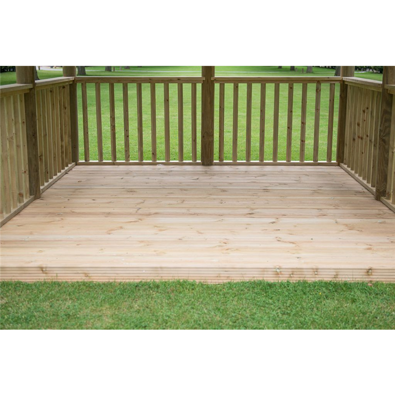 3.5 Wooden Gazebo with cedar roof the base