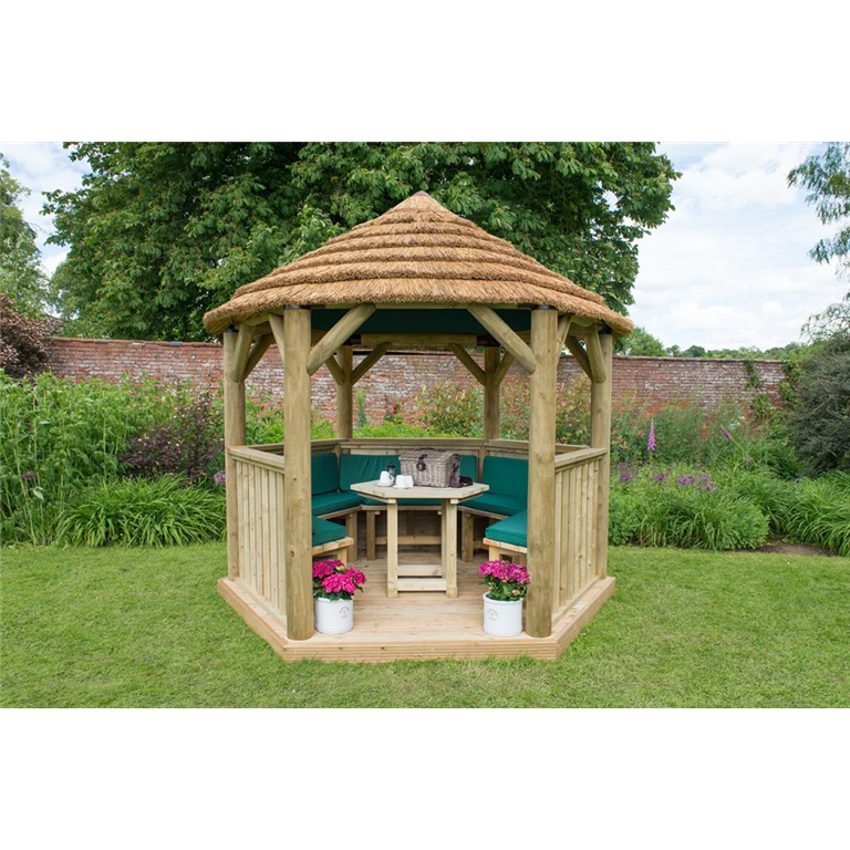3m gazebos green