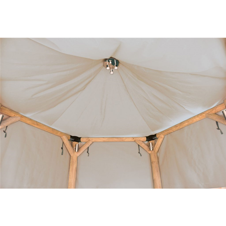 3m gazebos cream lining
