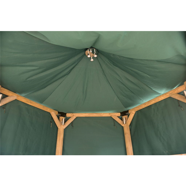 3m gazebos green lining