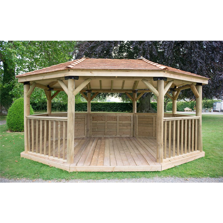 5.1 Premium Oval gazebo  