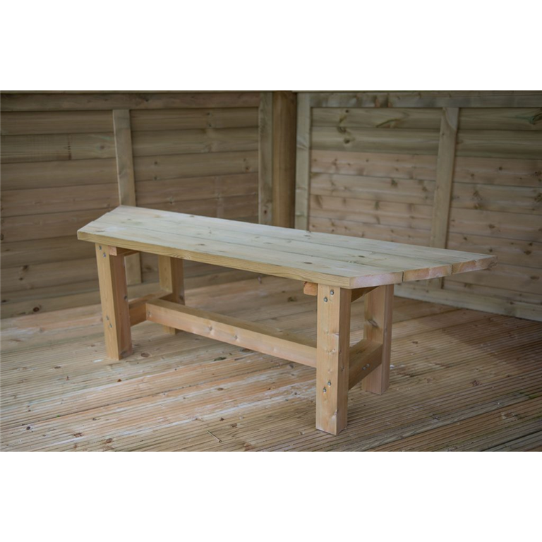 5.1 Oval timber roof gazebo with benches