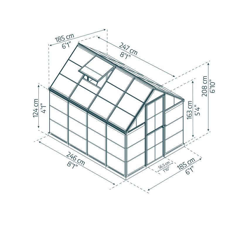 canopia 6 x 8