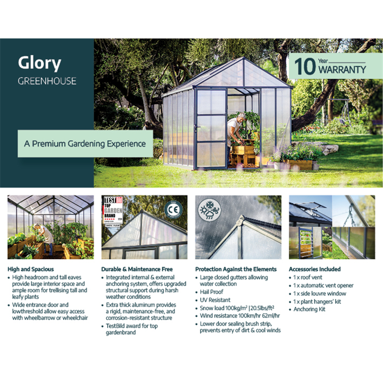 Glory Greenhouse advantages