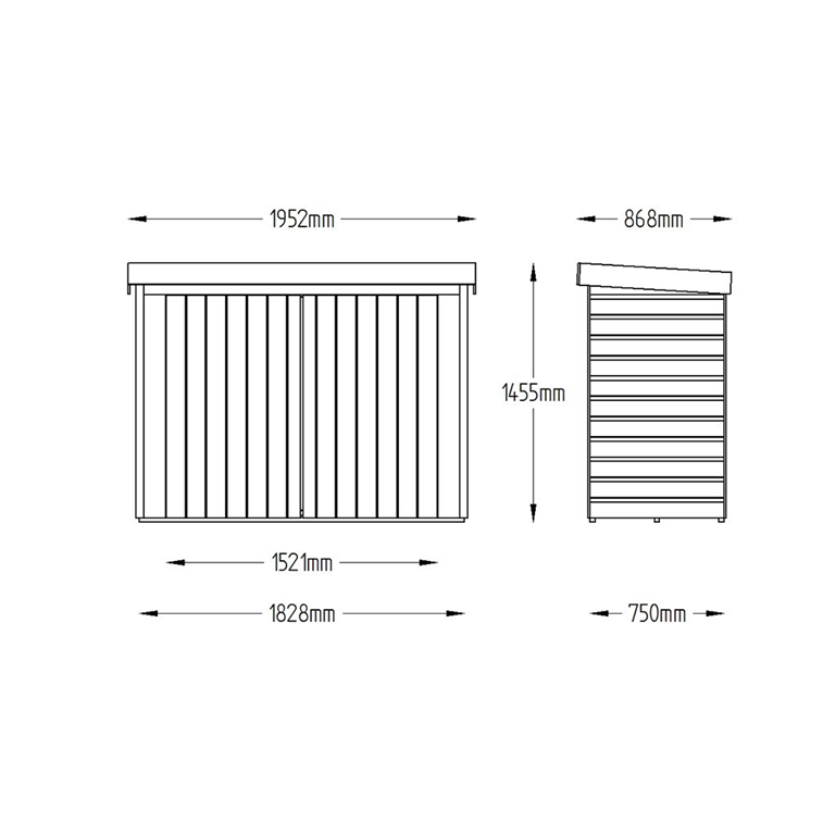 storage measurements