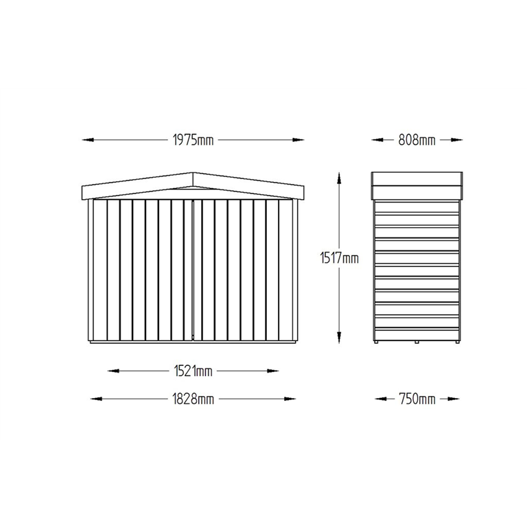 storage measurements