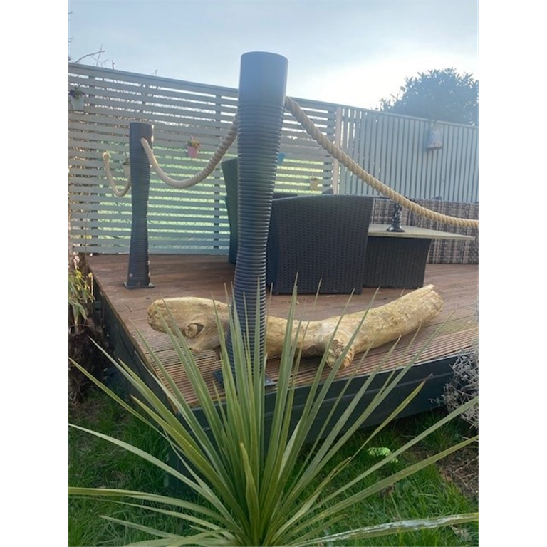 bollard in Accoya