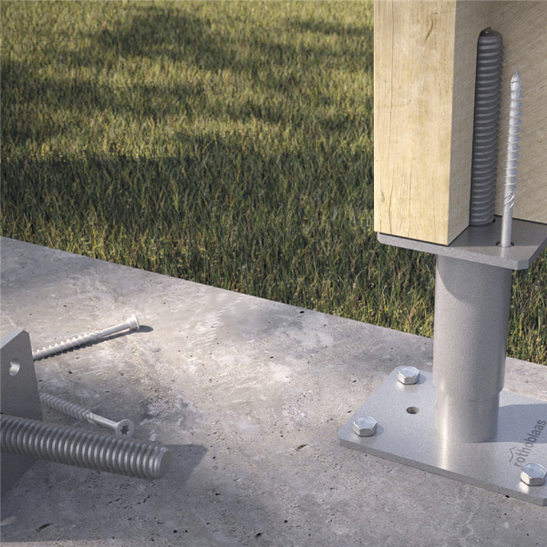 Holz technic post base