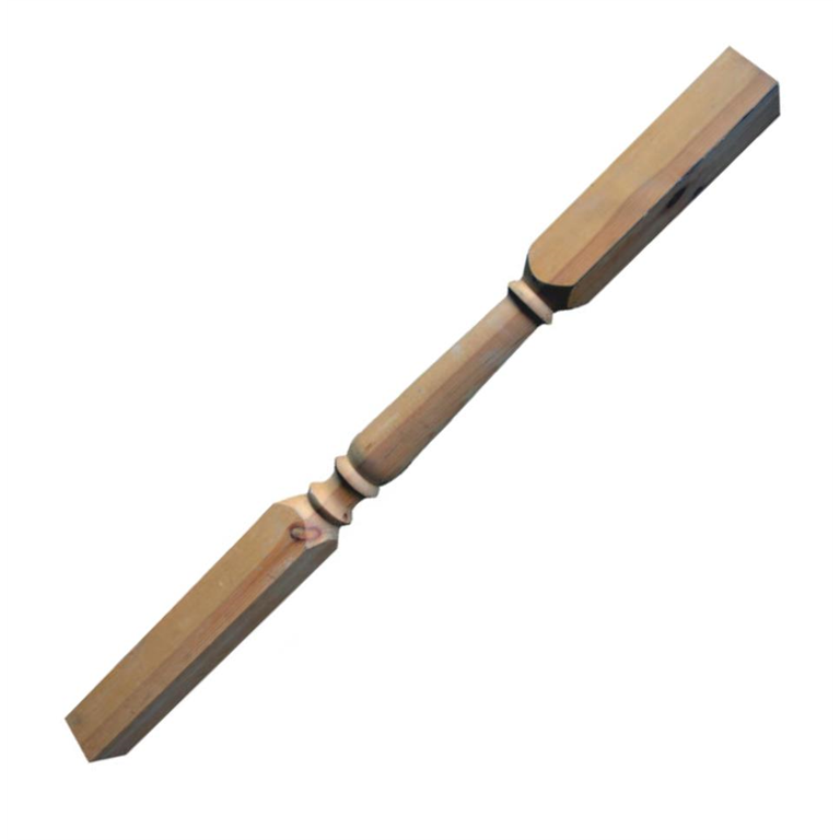 Timber turned post-1650mm-F-TP-4