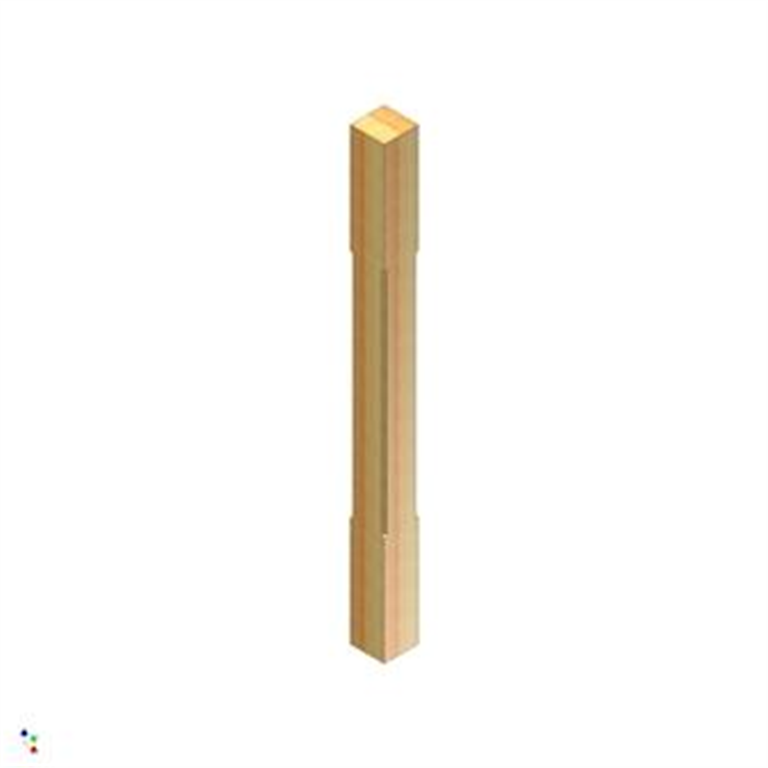 Engineered timber post 1650mm x ex125mm x125mm- product code- F-EP-1650
