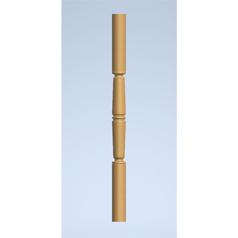Sherborne turned post 1800mm x FS 121mm- product code- F-SBP-1