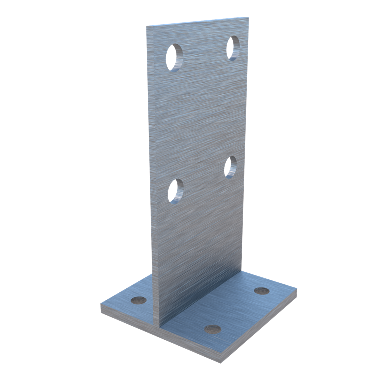 SSFIN80 stainless t plate