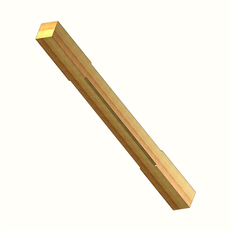 Low maintenance Porch posts 