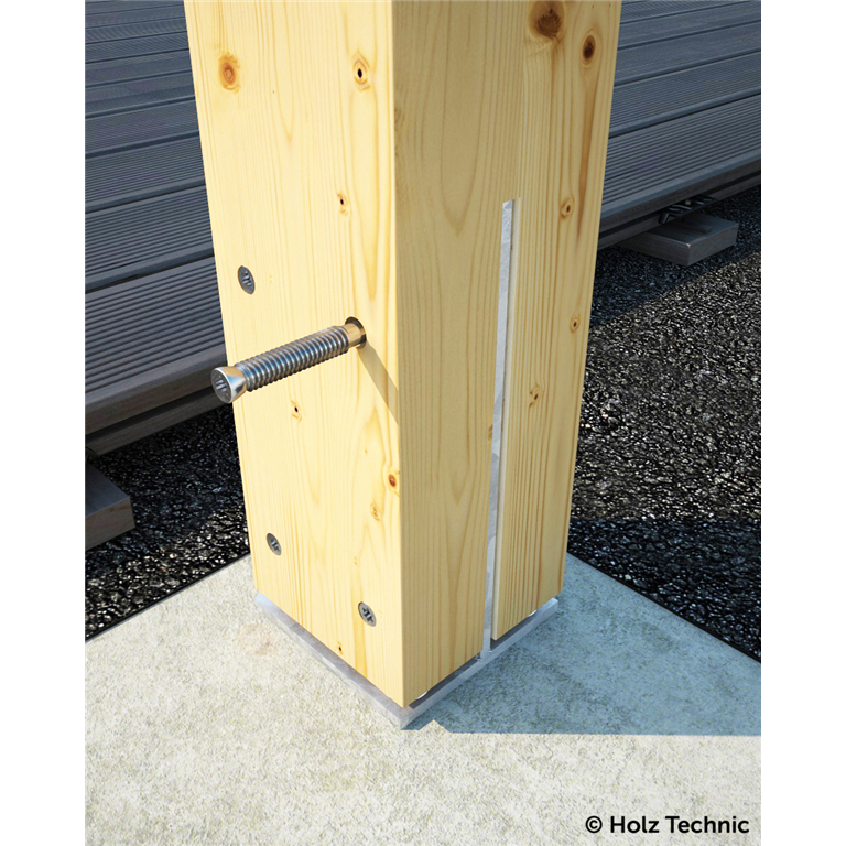 dowel self drilling in post base plate