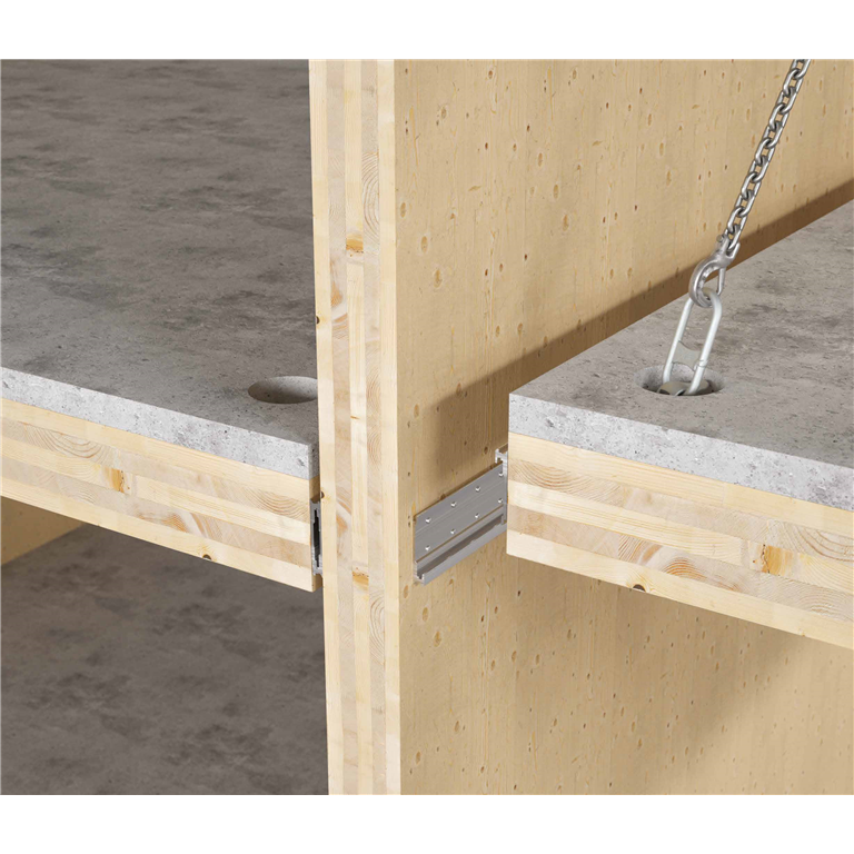 CLIK concealed hook timber to timber connector Canopy Products UK