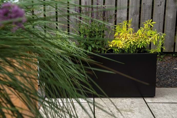 Aluminium canopy products planters