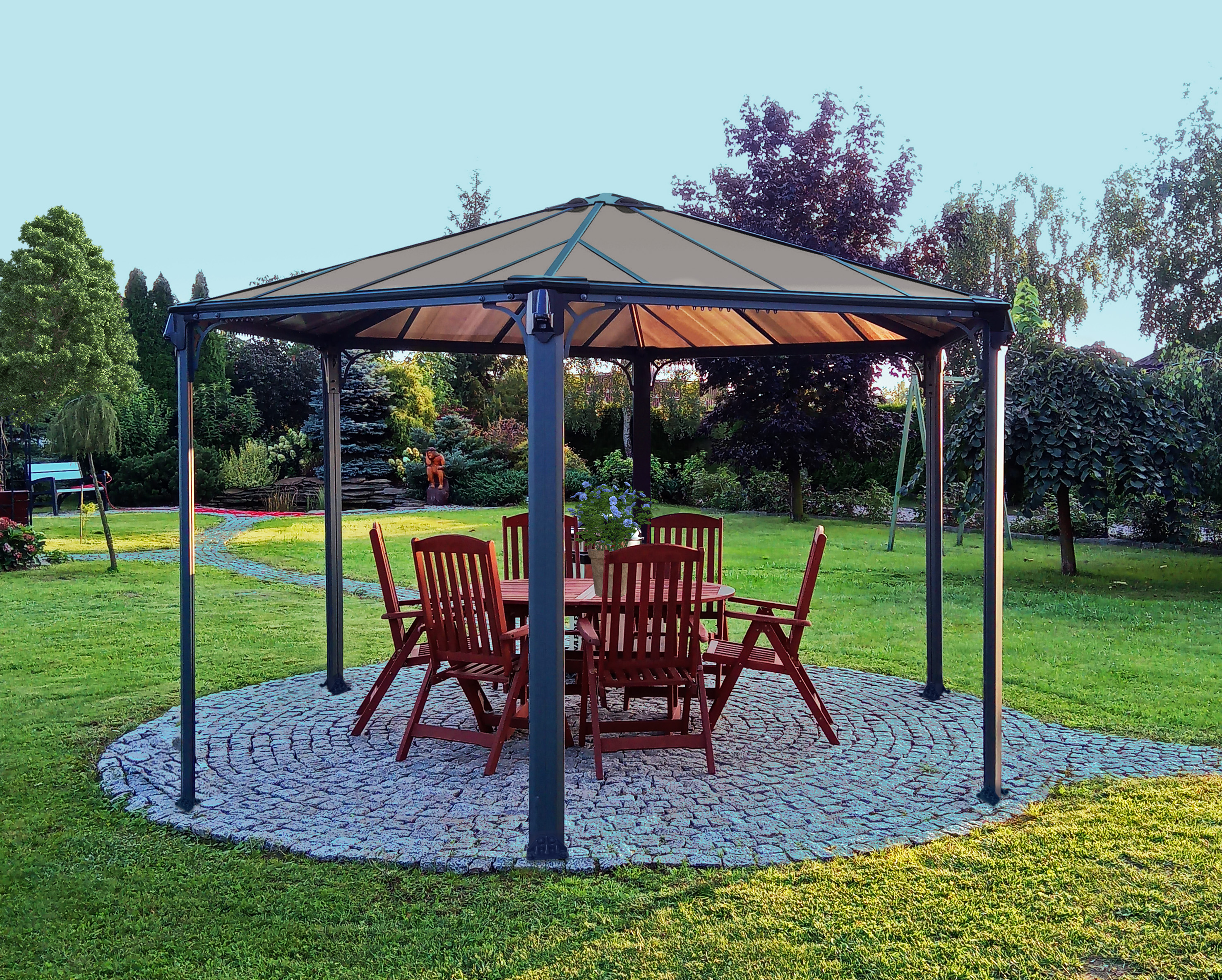  Alumnium gazebo