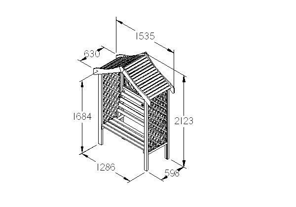 Parisienne Arbour Measurements