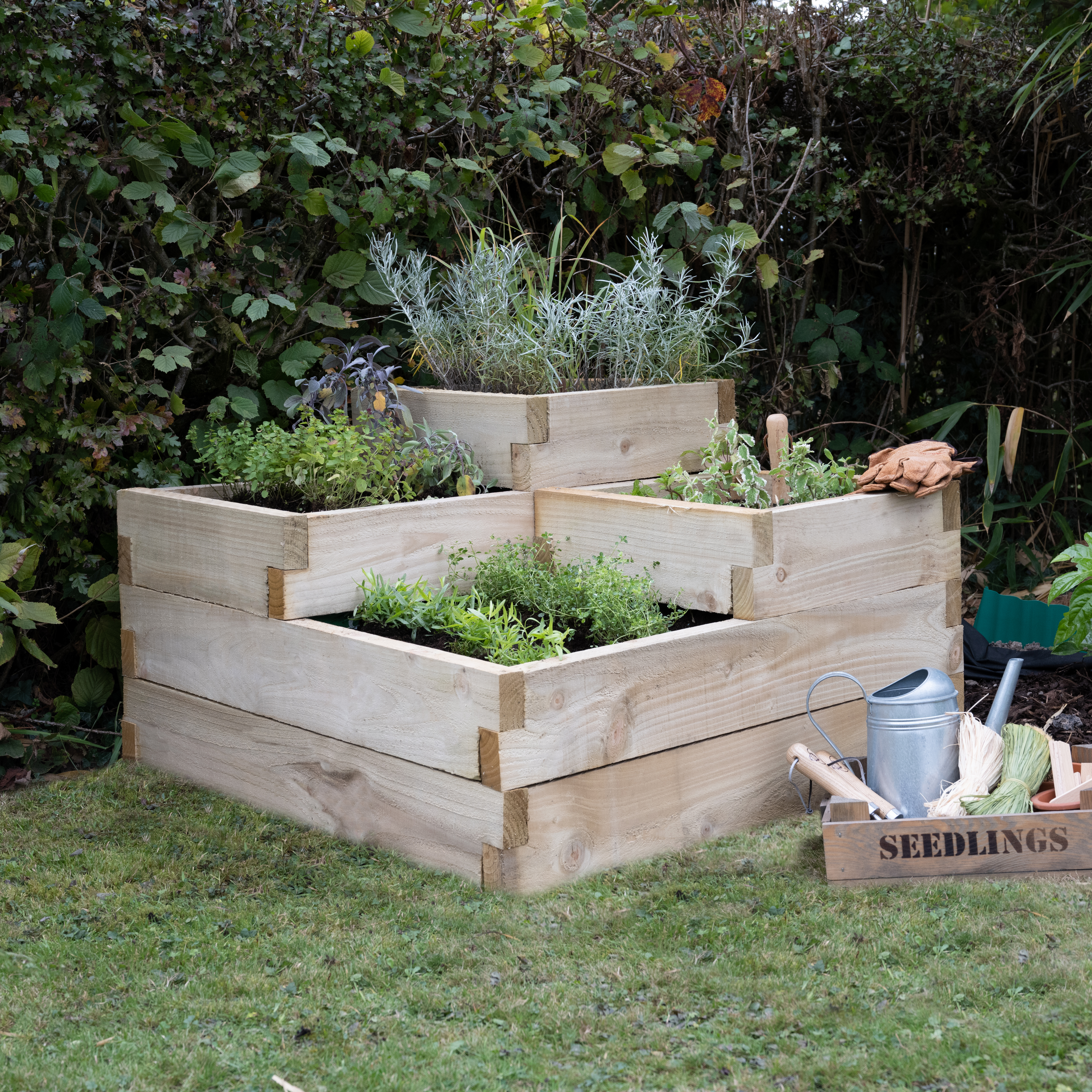 Caledonian Tiered Raised Bed 90 x 90