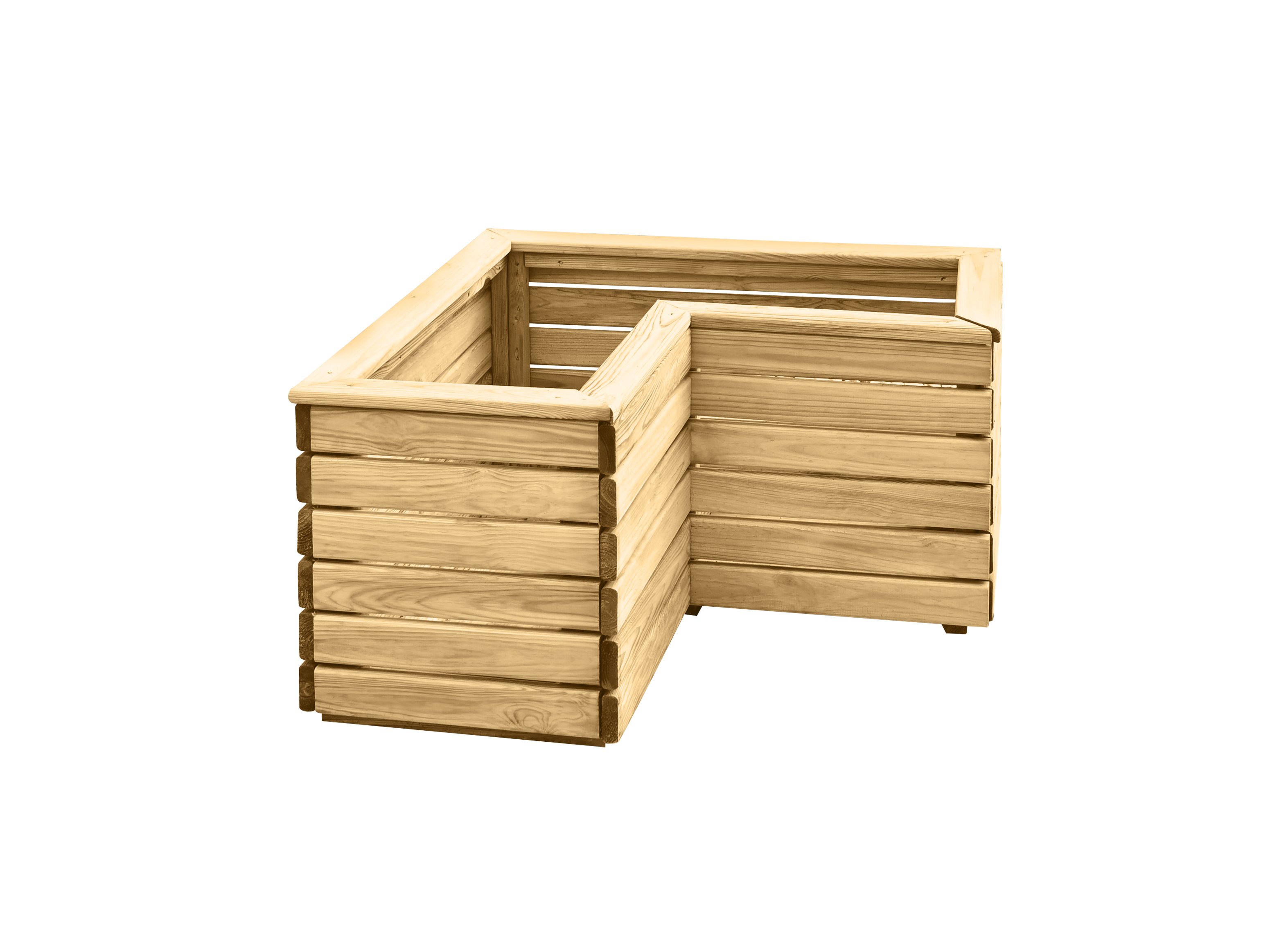 Linear Corner Planter 80cm by Blackwood Outdoor Living