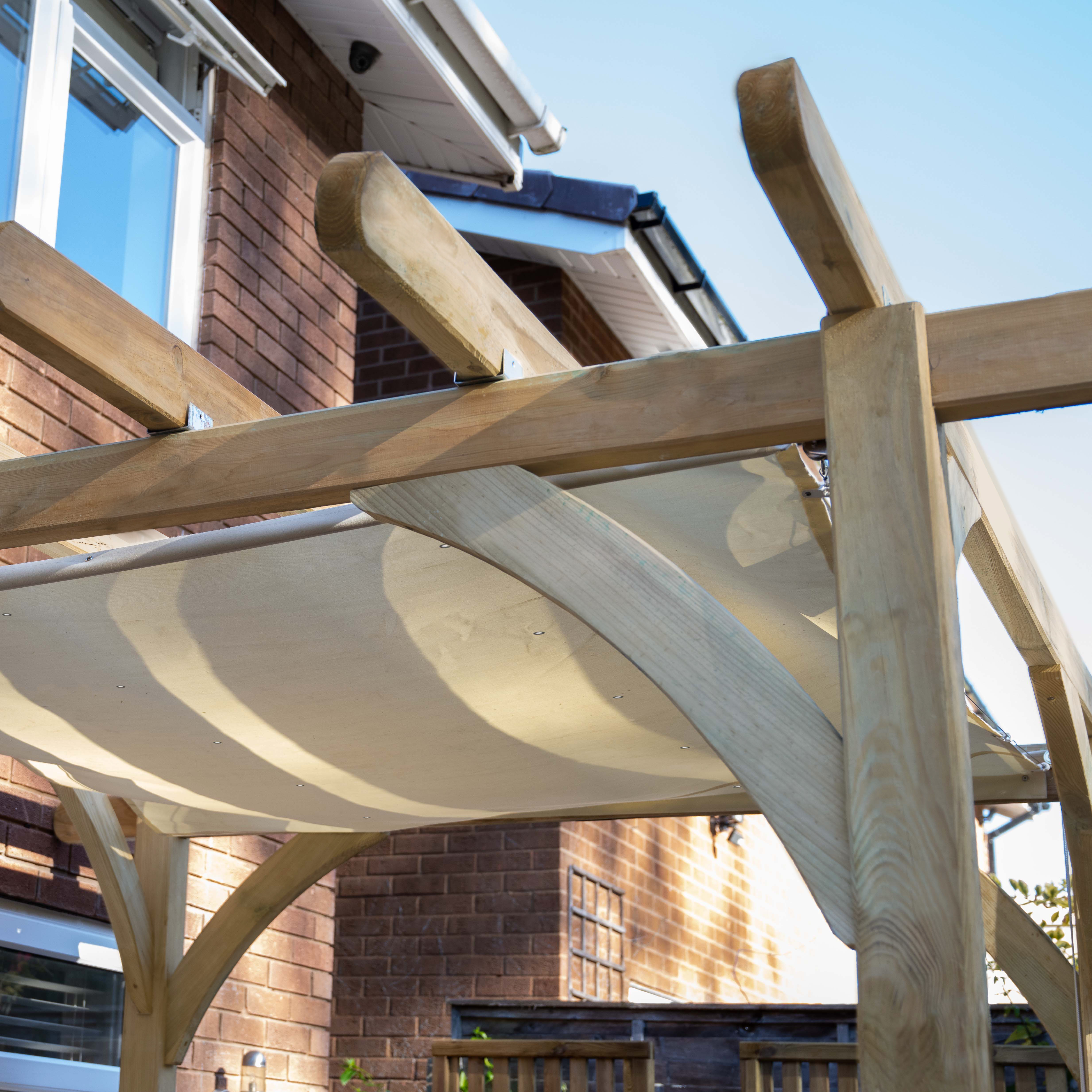 Ultima Pergola 2.4 x 2.4 forest garden