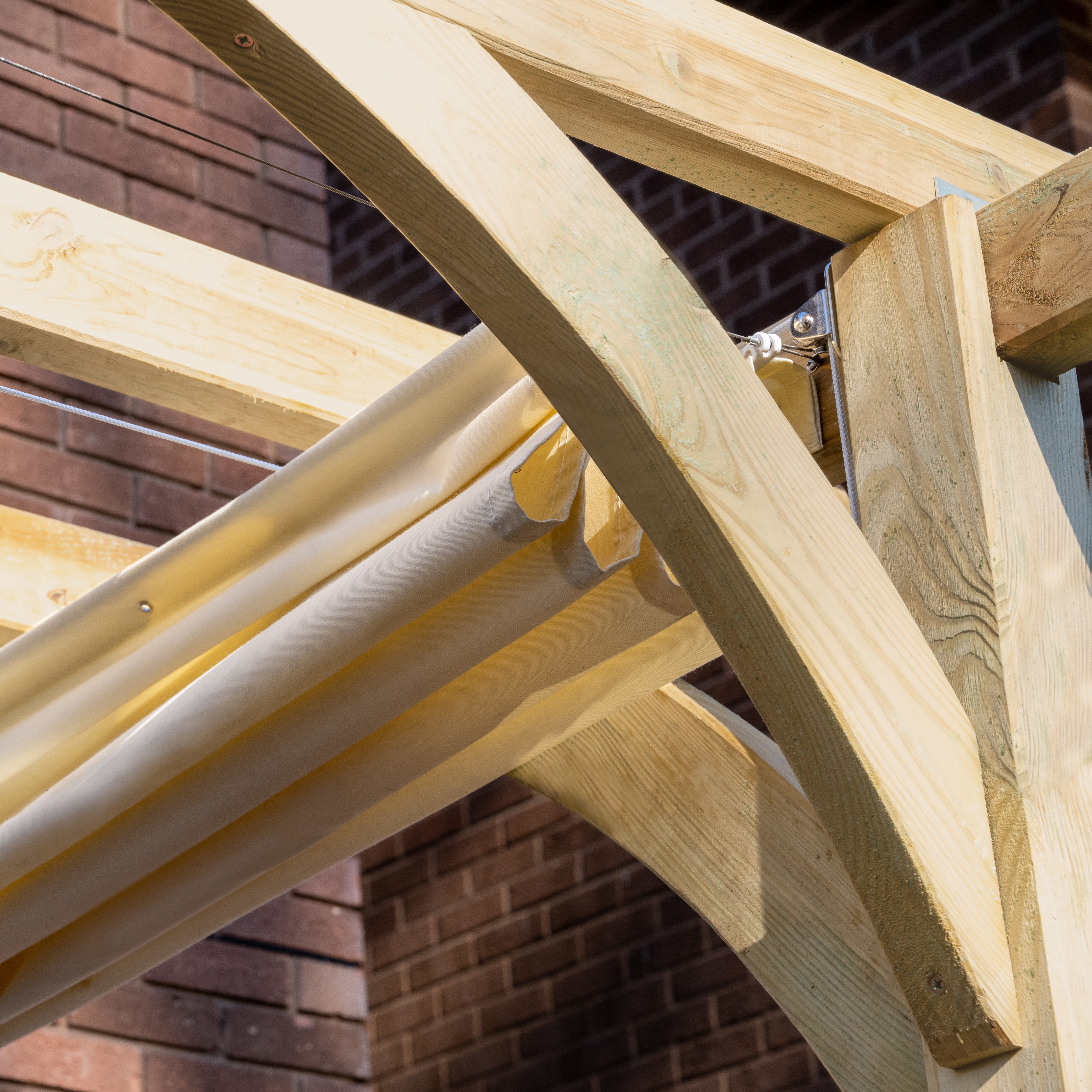 Ultima Pergola 2.4 x 2.4 with canopy