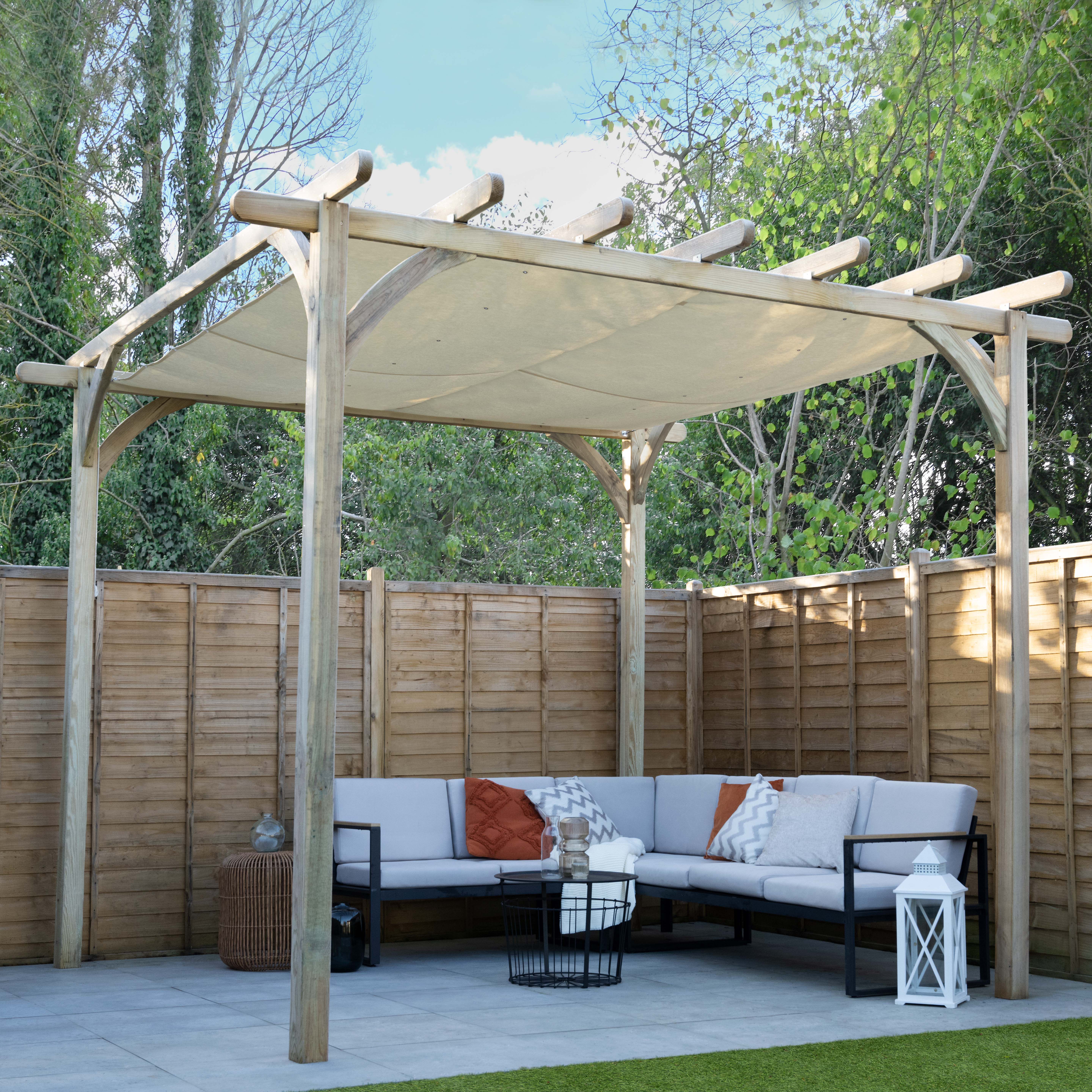Ultima Pergola- 3.6m With canopy by Forest