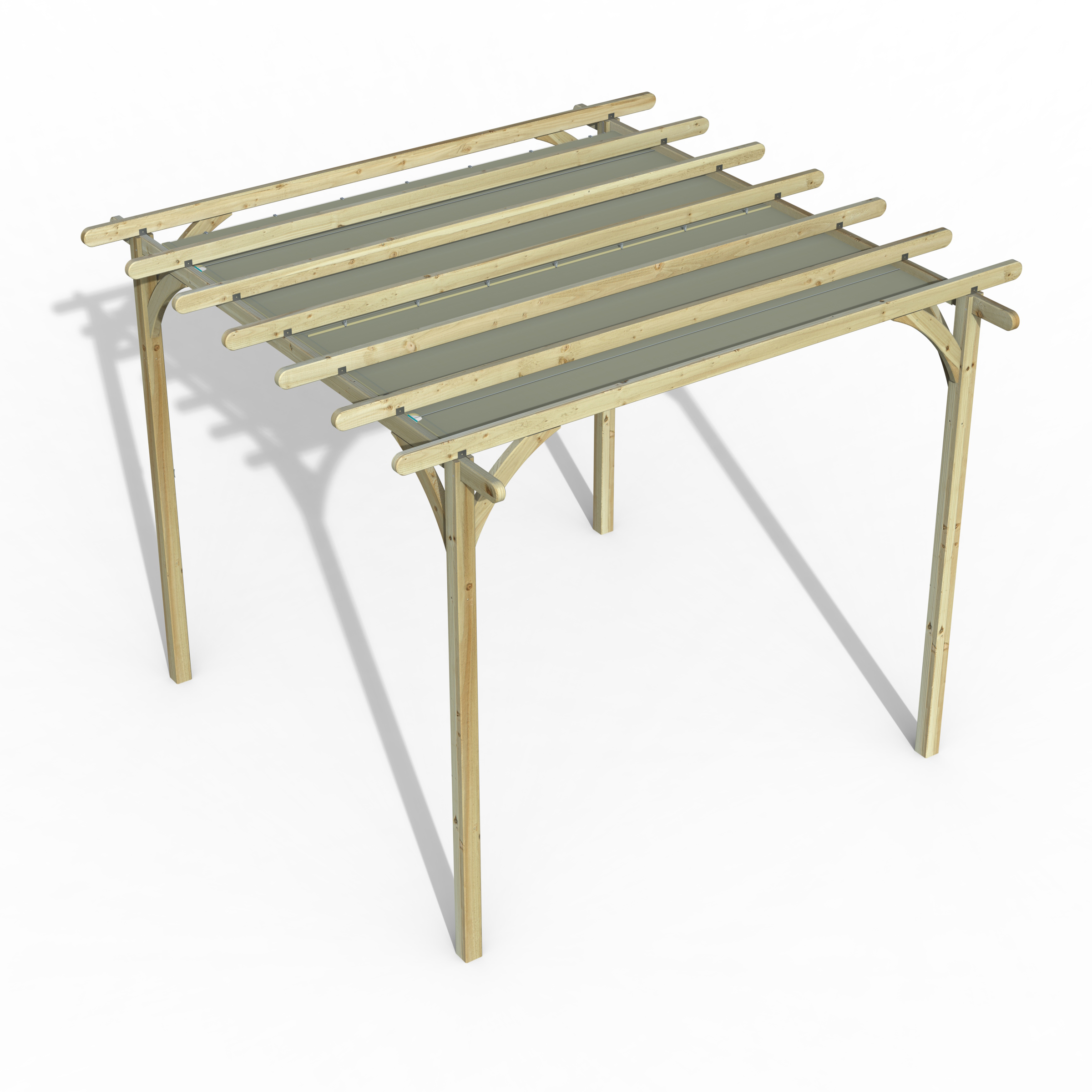 Ultima Pergola- 3.6m With canopy by Blackwood