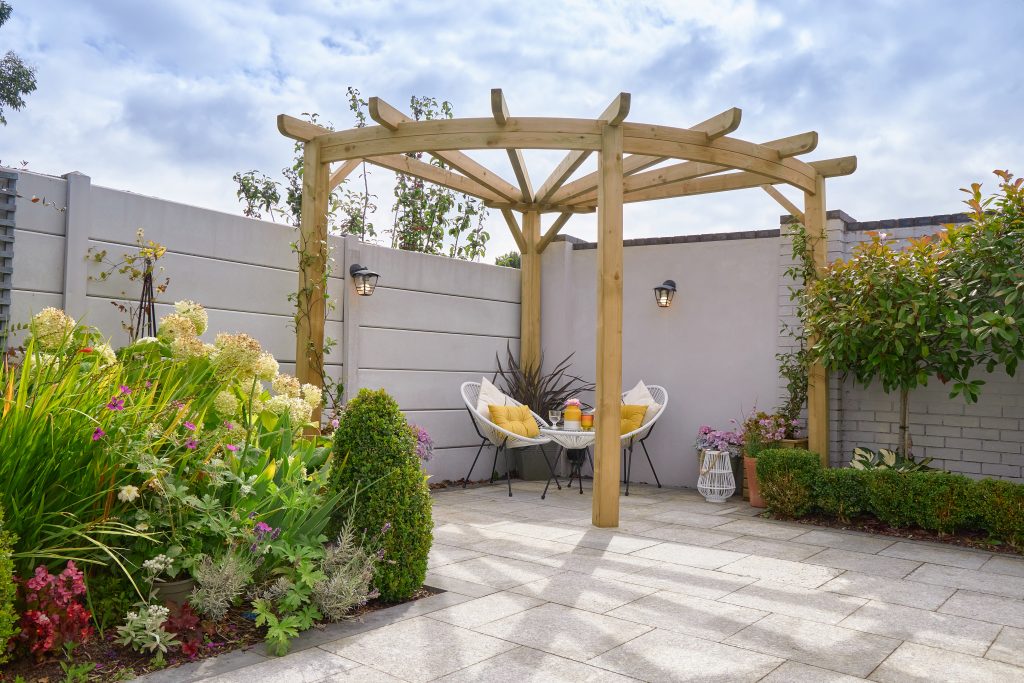 Radial Pergola by Forest Garden