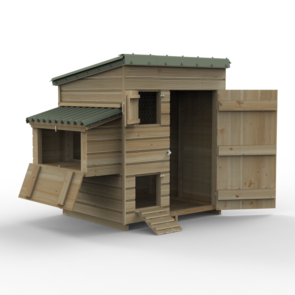 Large hen coop by Blackwood Outdoor