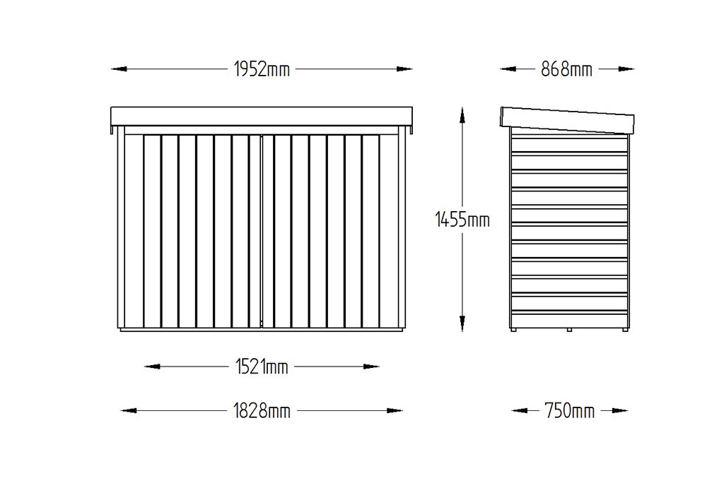storage measurements
